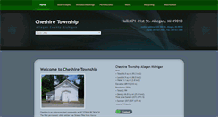 Desktop Screenshot of cheshiretownship.org
